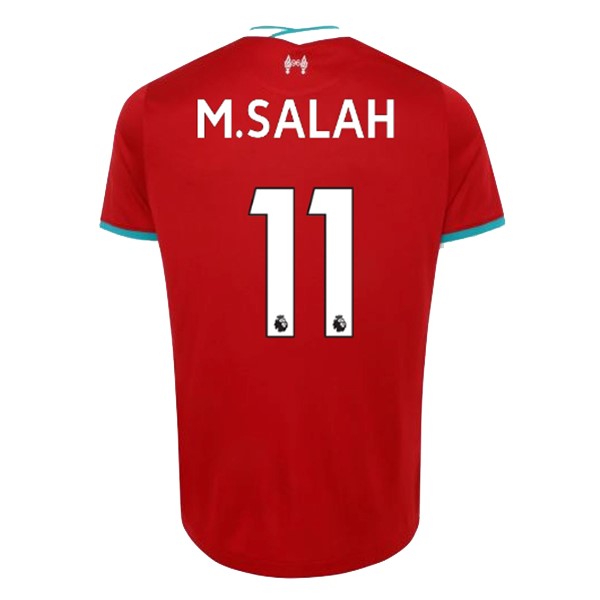 Camiseta Liverpool NO.11 M.Salah 1ª 2020 2021 Rojo